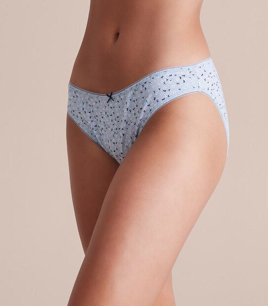 5 Pack Cotton/Elastane Bikini Briefs; Style: LBK183533