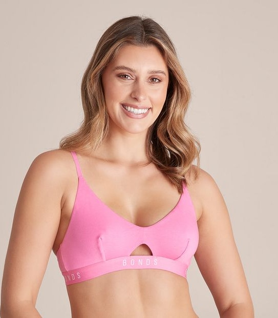 Bonds Peek-A-Boo Triangle Crop Bra; Style: YWXET