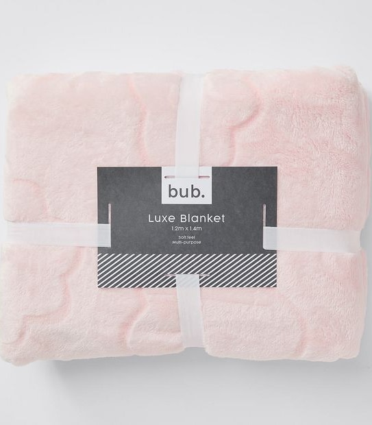bub. Luxe Microfleece Blanket