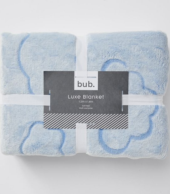 bub. Luxe Microfleece Blanket