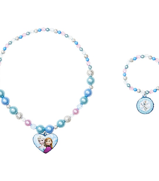 Disney Frozen Necklace & Bracelet Set