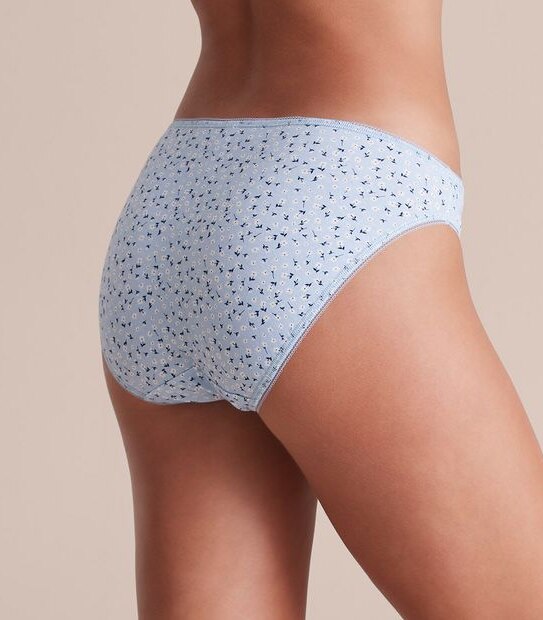 5 Pack Cotton/Elastane Bikini Briefs; Style: LBK183533