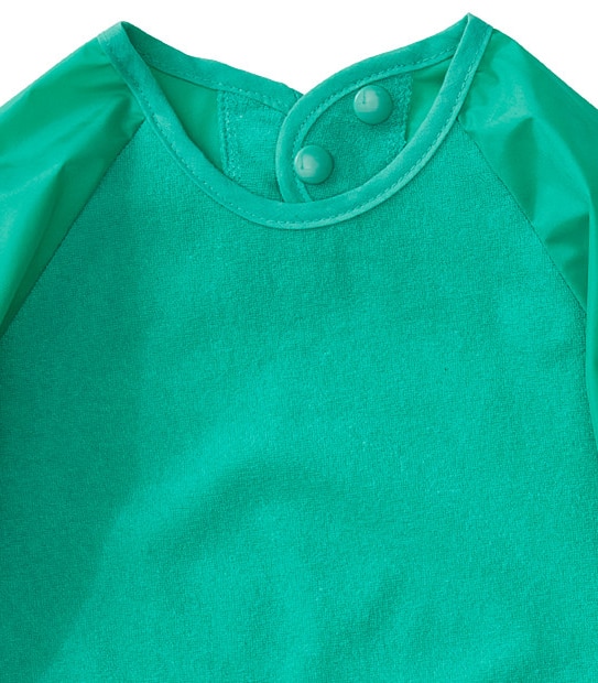 Pack of 1 Toddler Smock Bib - Green