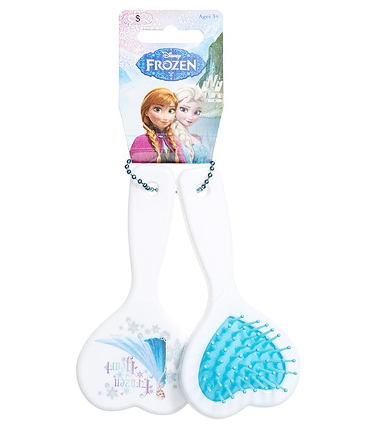 Disney Frozen Hairbrush & Mirror Set