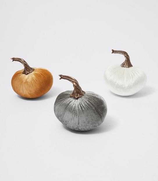 Halloween Fabric Pumpkins - Assorted