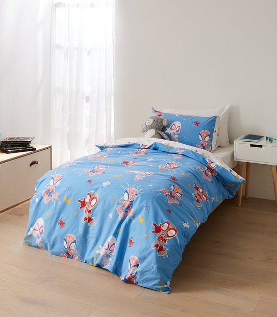 Marvel Spider-Man Spidey and Friends Quilt Cover Set