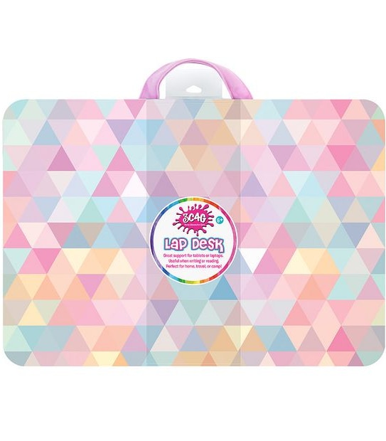 Triangle Faux Fur Lap Desk