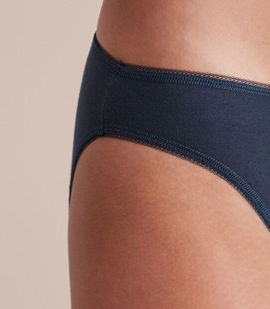 5 Pack Cotton/Elastane Bikini Briefs; Style: LBK183533