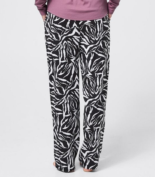 Lily Loves Flannelette Pants - Zebra Print