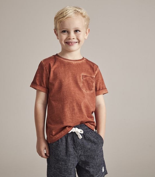 Plain Washed T-shirt