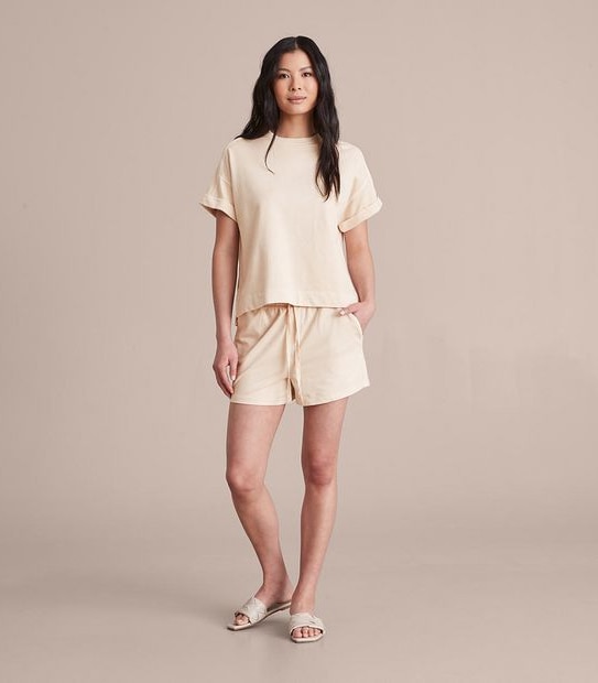 Garment Dyed Sweat Top