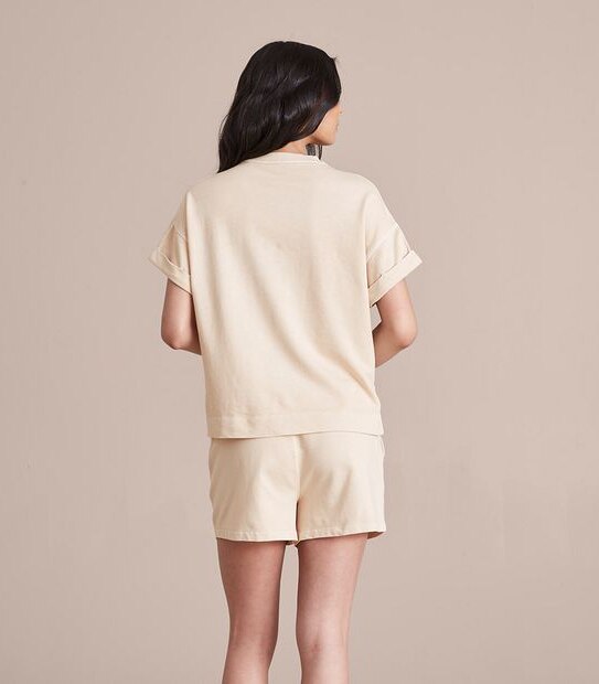 Garment Dyed Sweat Top