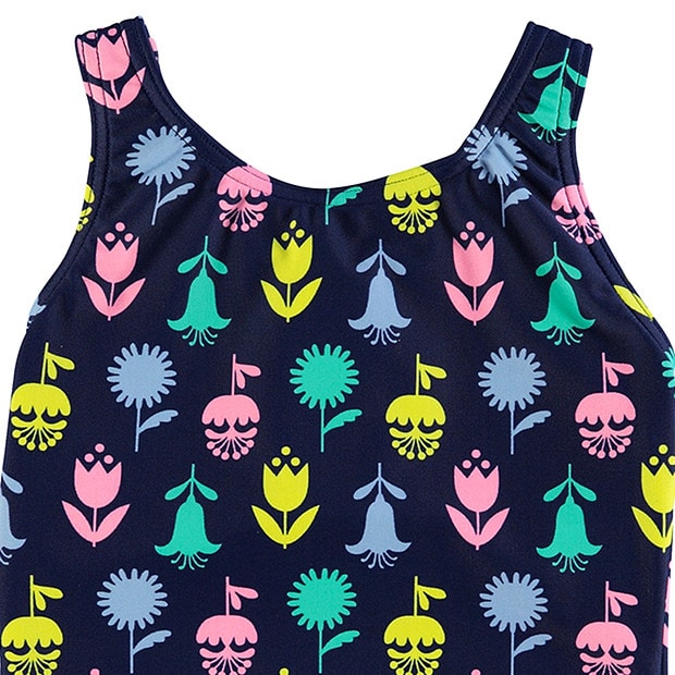 One Piece Flower Print Racer Back Bathers Target Australia