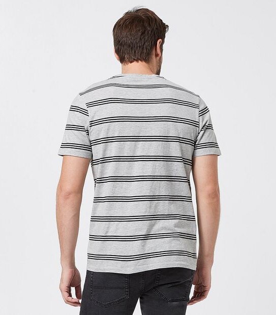 Commons T-Shirt - Grey Stripe