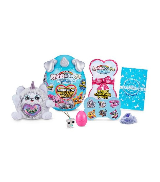 Rainbocorns Sparkle Heart Surprise Series 3 Puppycorns Surprise by ZURU - Assorted*