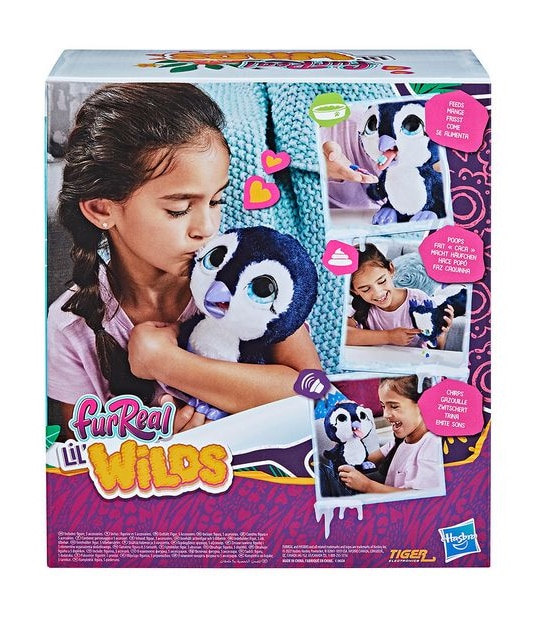 FurReal Lil’ Wilds Posey the Penguin Interactive Animatronic Plush Toy