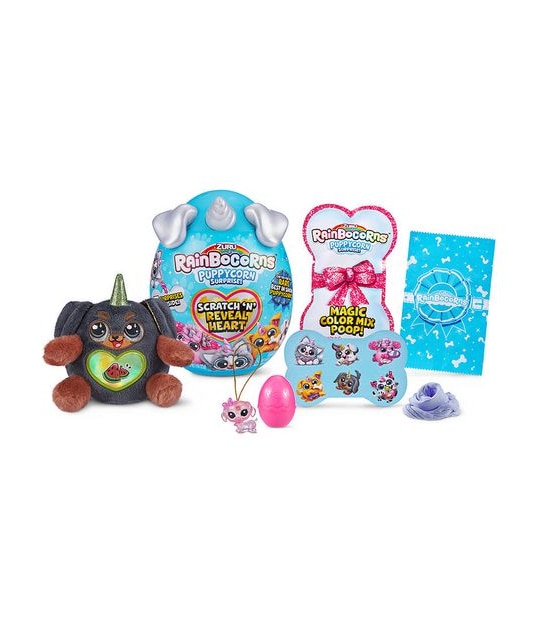 Rainbocorns Sparkle Heart Surprise Series 3 Puppycorns Surprise by ZURU - Assorted*