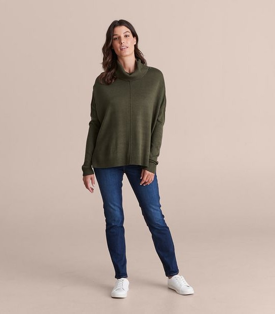 Preview Roll Neck Knit Jumper