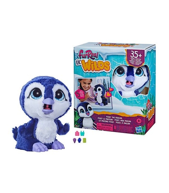 FurReal Lil’ Wilds Posey the Penguin Interactive Animatronic Plush Toy