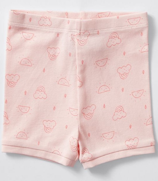 Baby Mix and Match 2 Pack Pyjama Set - Pink Sunshine and Stripes