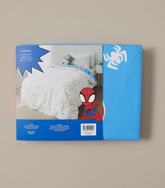 Marvel Spider-Man Spidey and Friends Quilt Cover Set