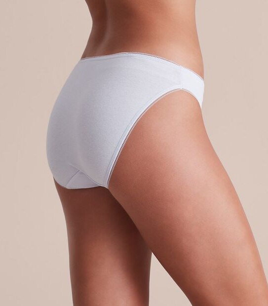 5 Pack Cotton/Elastane Bikini Briefs; Style: LBK183533