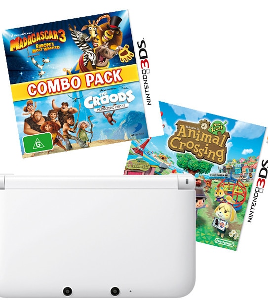 Nintendo 3DS XL Console & 3 Games Bundle
