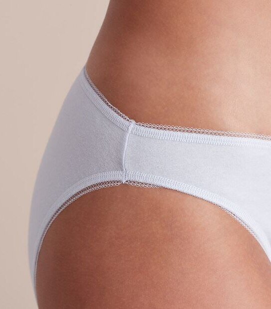 5 Pack Cotton/Elastane Bikini Briefs; Style: LBK183533