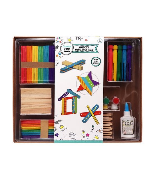 Create Your Own Wooden Construction