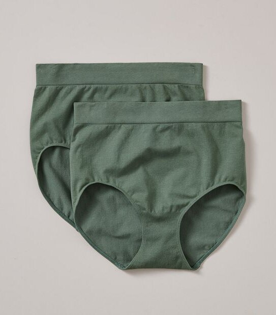 2 Pack Cotton Seamfree Full Briefs