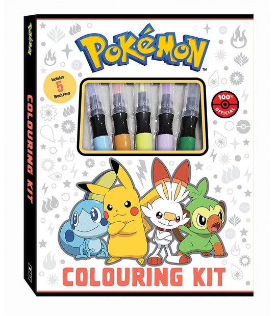 Pokemon: Adult Colouring Kit