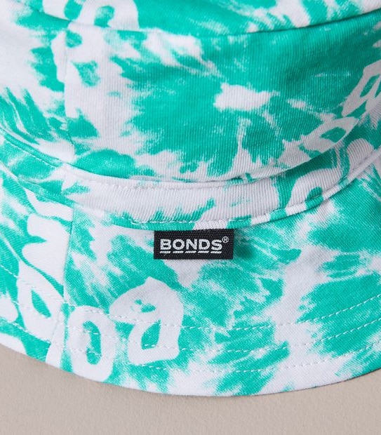 BONDS BXQET G5Q YDG BUCKET HAT-TIE DYE MARTIAN GRN