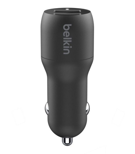 Belkin Boost Charge&trade; Dual USB-A Car Charger 24W