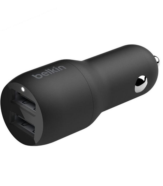 Belkin Boost Charge&trade; Dual USB-A Car Charger 24W