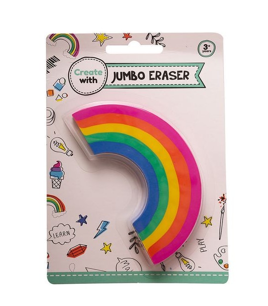 Jumbo Rainbow Eraser