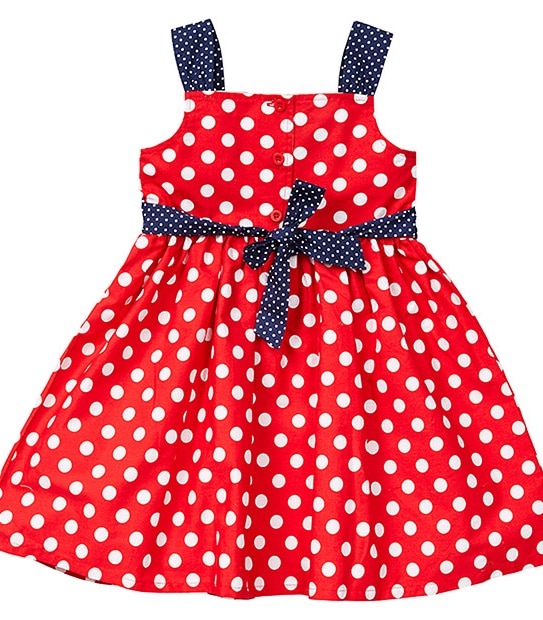 Girls' Disney Junior Minnie Mouse Spot Print Dress