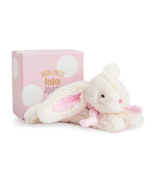 Histoire d' Ours Lapin Bonbon Small 20cm - Rose