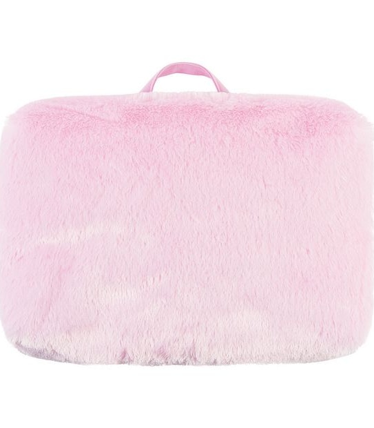 Triangle Faux Fur Lap Desk