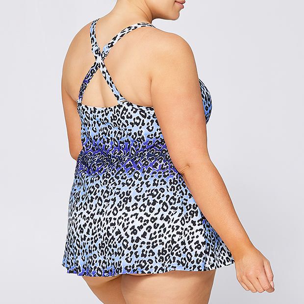 Belle Curve Shape Your Body One Piece Swim Dress | Target Australia