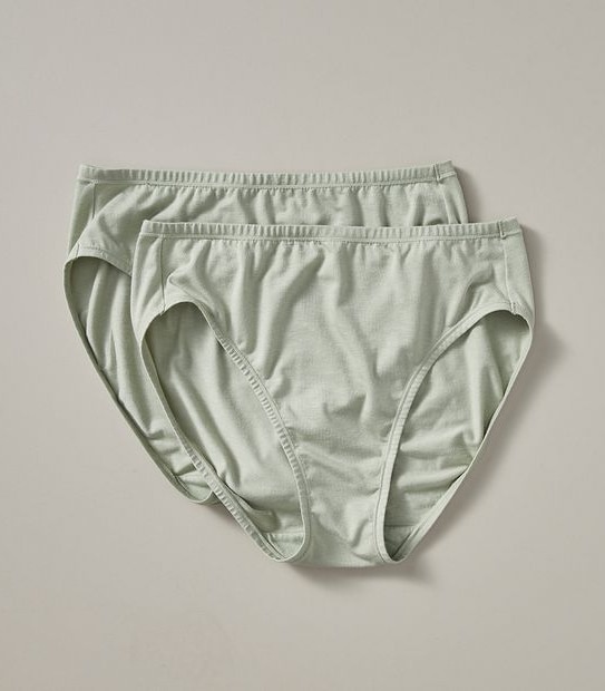 2 Pack Bamboo High Cut Briefs; Style: LHF12987