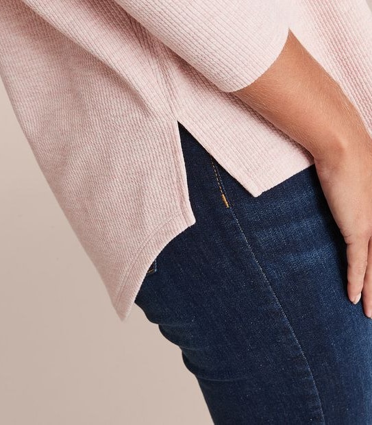 Long Sleeve Step Hem T-Shirt