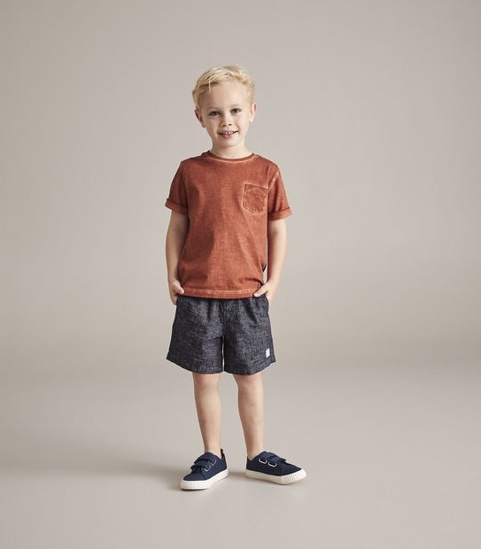 Plain Washed T-shirt
