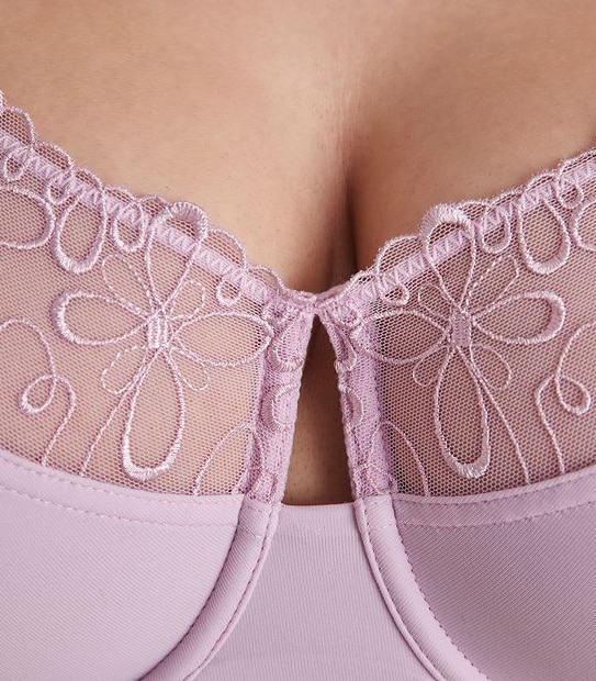 Fuller Figure Embroidered Balconette Bra; Style: TLFBB090