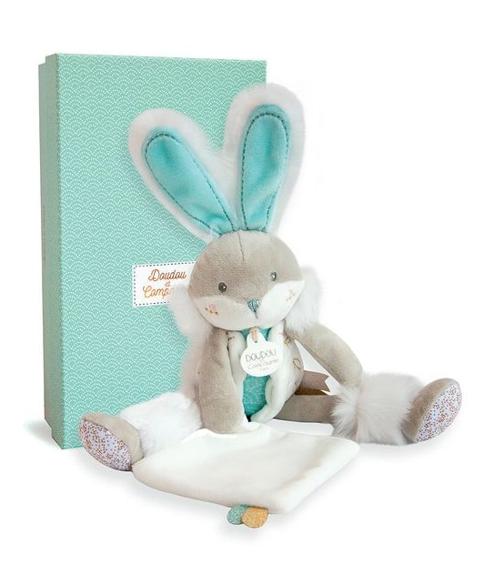 Histoire d' Ours Pantin Blanc Lapin De Sucre - Grey/Green