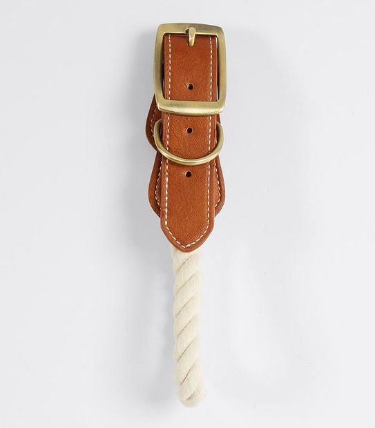 Patch & Socks Rustic Dog Collar - Large