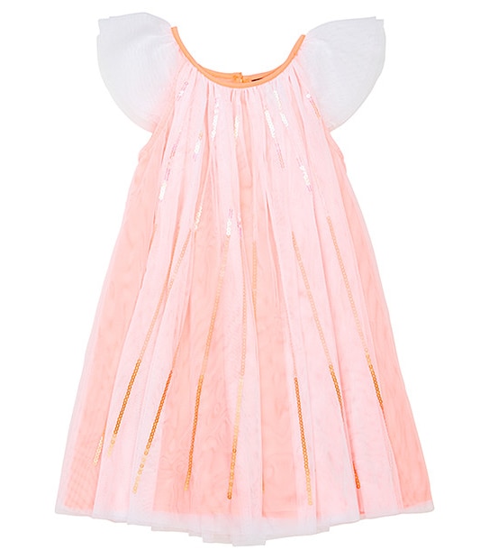 Girls' Sista Mesh Sequin Dress