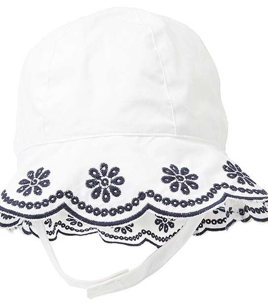 Baby Embroidred Sun Hat