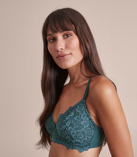 Lace Wirefree Soft Cup Bra; Style: X50051