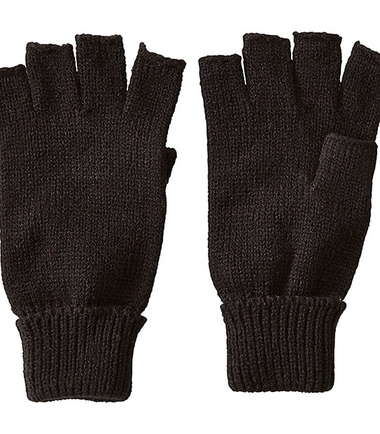 Fingerless Knit Gloves