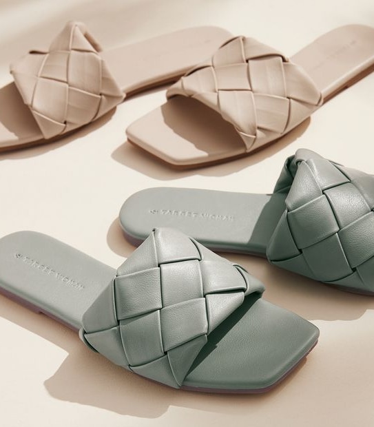 Womens Mari Braided Slides